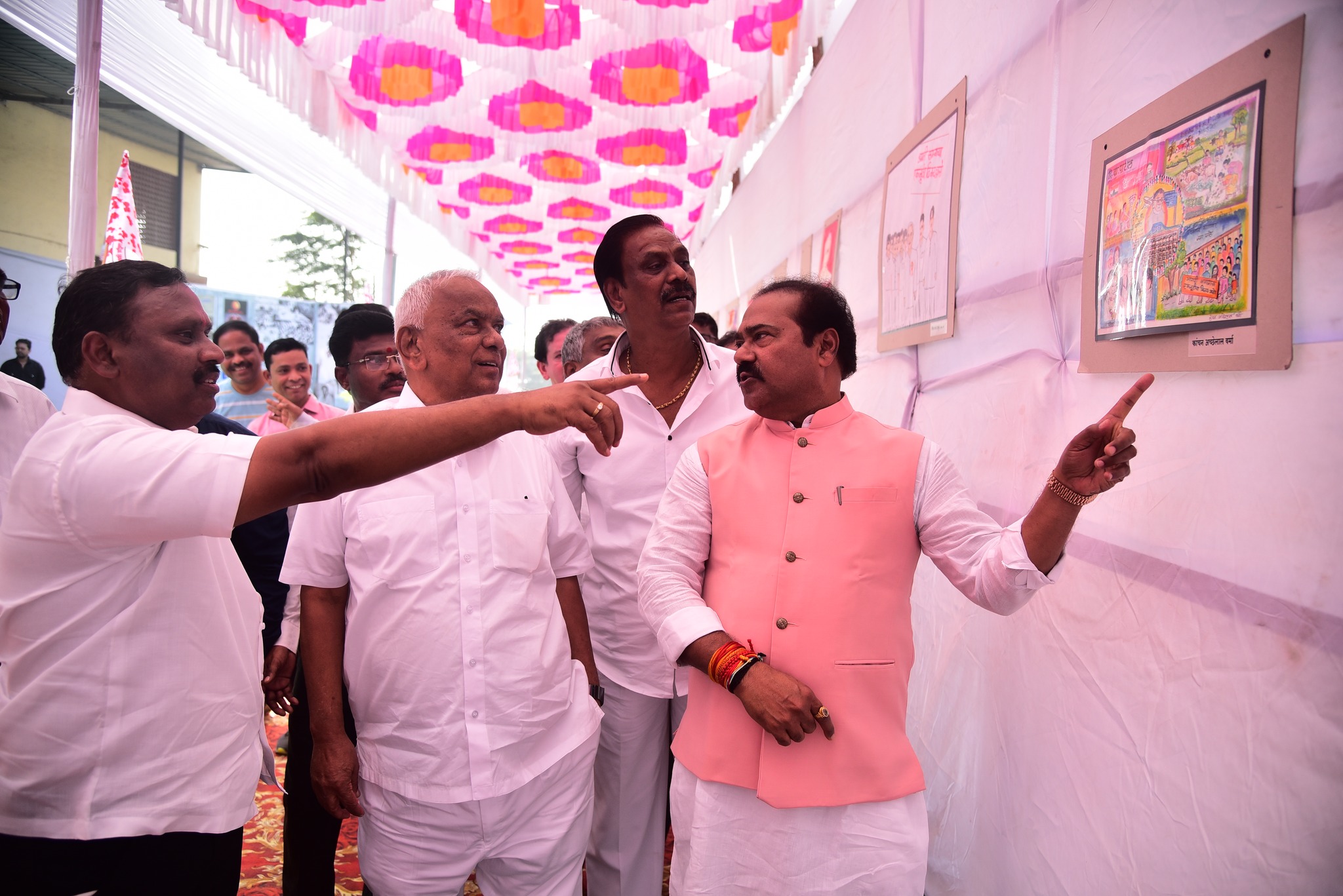 लोकनेते दि. बा.पाटील साहेब यांच्या जयंती निमित्त क्रांतीक्षेत्र जासई येथे नवी मुंबई पुनर्वसन सामाजिक संस्थाच्या दि. बा. पाटील स्फूर्ती चळवळ गुणगौरव स्पर्धा